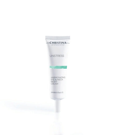 Unstress - Harmonizing Eye & Neck Night Cream Christina