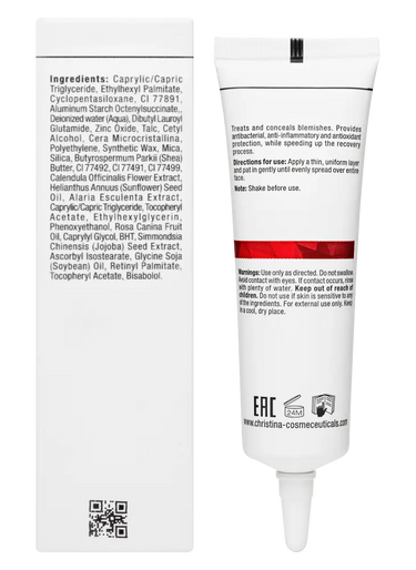 Comodex Cover & Shield Cream Verpackung Hinten