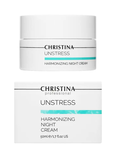Christina Cosmetics Unstress Harmonizing Night Cream Verpackung
