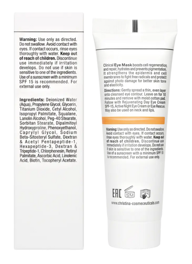 Forever Young Smooth Eye Mask Rückseite