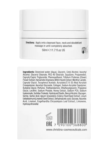 Christina Cosmetics Line Repair Firm Nighttime Rehab Rückseite
