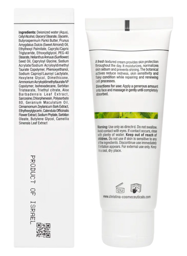 Biophyto Balancing Cream Verpackung Hinten