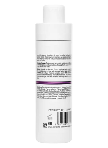 Christina Cosmetics Line Repair Firm - Blue Daisy Cleanser Rückseite