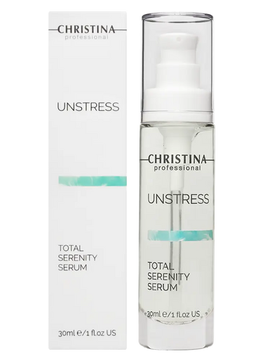 Christina Cosmetics Unstress Total Serenity Serum Verpackung