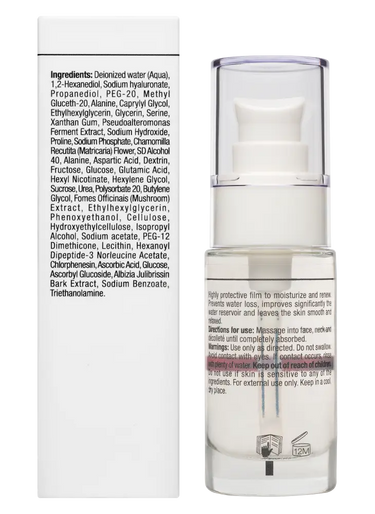 Comodex Hydrate & Restore Serum Verpackung Hinten