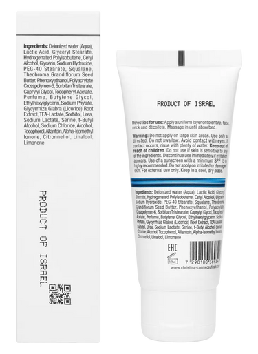 Christina Cosmetics Line Repair Hydra Lactic Night Repair Rückseite
