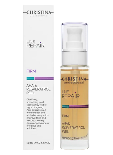 Christina Cosmetics Line Repair Firm - AHA & Resveratrol Peel Verpackung