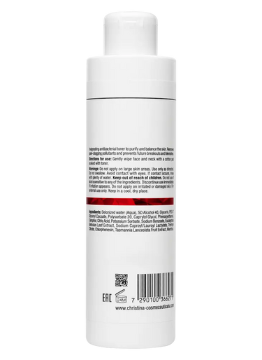 Comodex Purify & Balance Toner Verpackung