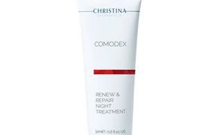 Christina Comodex Renew & Repair Night Treatment – Nachtpflege mit Retinol und Kojisäure für Haut mit Pickelmalen