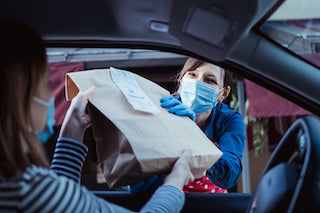 Auswirkungen des Tragens von Mundschutz oder Gesichtsmaske  auf die Haut