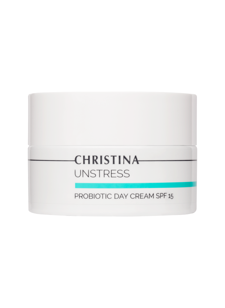 パック・フェイスマスク CHRISTINA UNSTRESS PROBIOTIC DAY CREAM Unstress Probiotic Day Cream SPF 15 - Christina Cosmetics