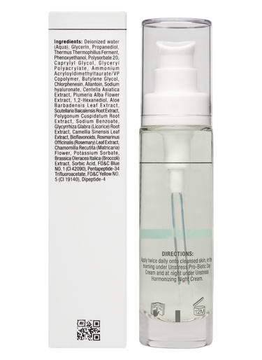 Christina Cosmetics Unstress Total Serenity Serum Rückseite