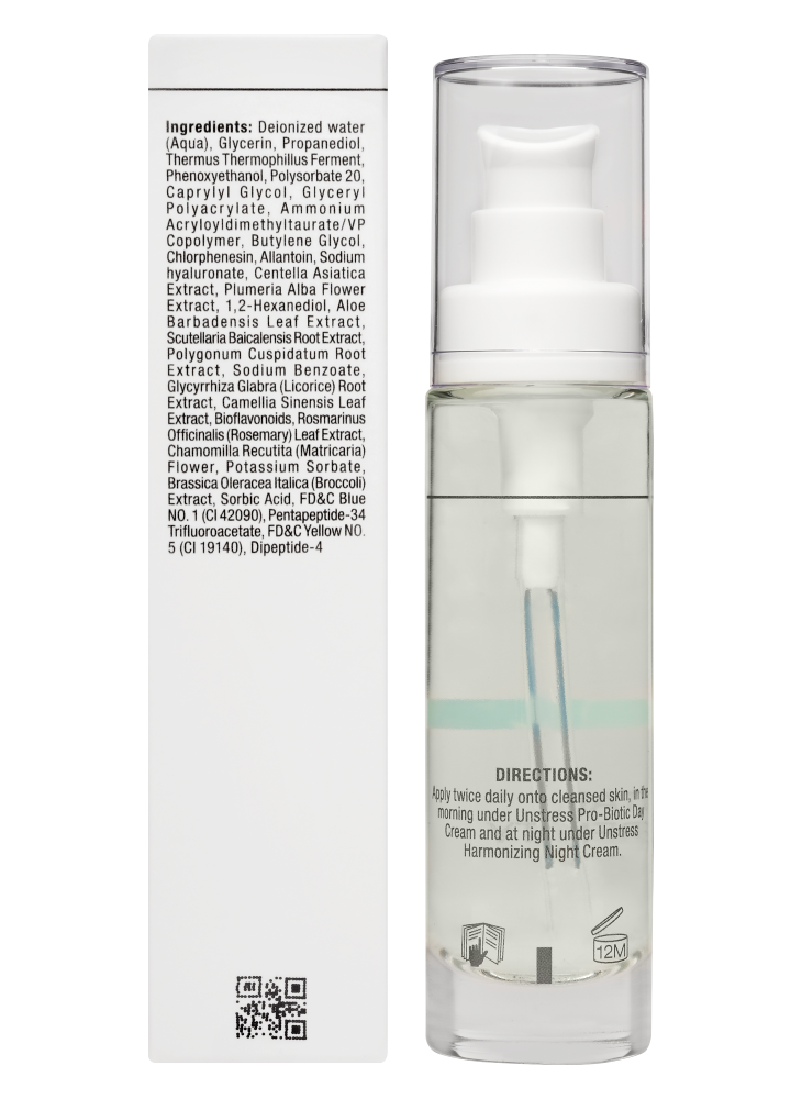 Christina Cosmetics Unstress Total Serenity Serum Rückseite