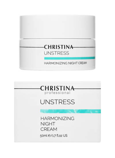 Christina Cosmetics Unstress Harmonizing Night Cream Verpackung