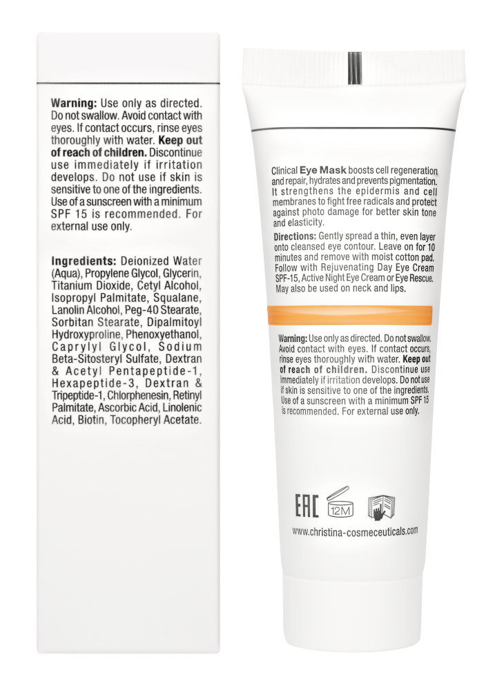 Forever Young Smooth Eye Mask Rückseite