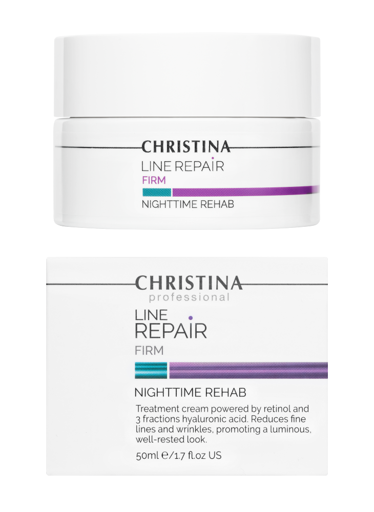 Christina Cosmetics Line Repair Firm Nighttime Rehab Verpackung