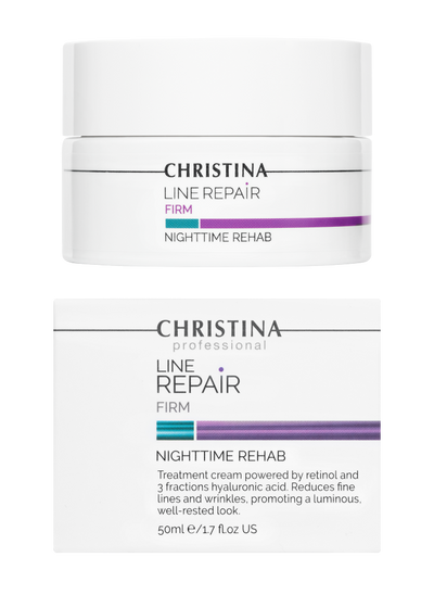 Christina Cosmetics Line Repair Firm Nighttime Rehab Verpackung