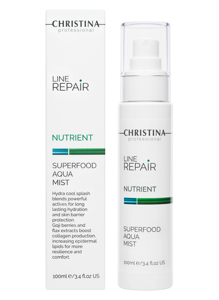 Christina Cosmetics Line Repair Nutrient Superfood Aqua Mist Verpackung