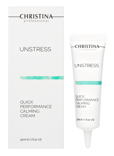 Christina Cosmetics Unstress Quick Performance Calming Cream Verpackung