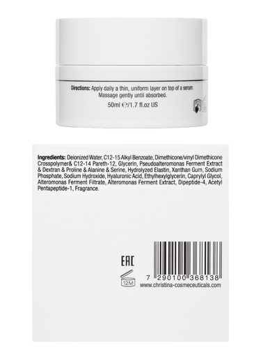 Christina Cosmetics Forever Young Moisture Fusion Cream Rückseite