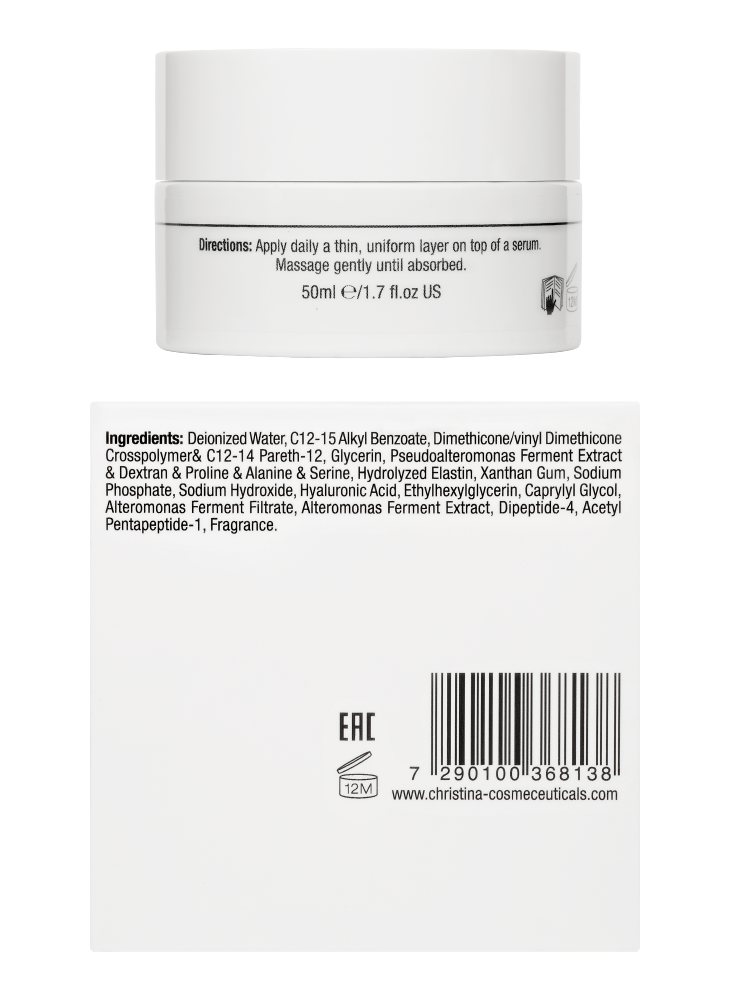 Christina Cosmetics Forever Young Moisture Fusion Cream Rückseite