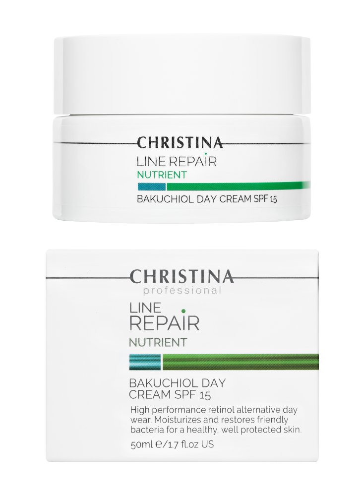 Christina Cosmetics Line Repair Nutrient Bakuchiol Day Cream SPF 15 Verpackung