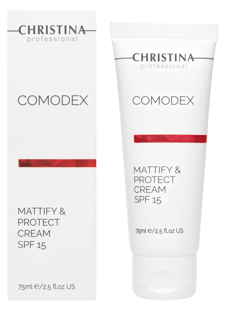 Comodex Mattify & Protect Cream SPF 15 Verpackung