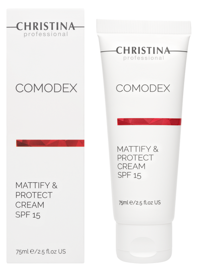 Comodex Mattify & Protect Cream SPF 15 Verpackung