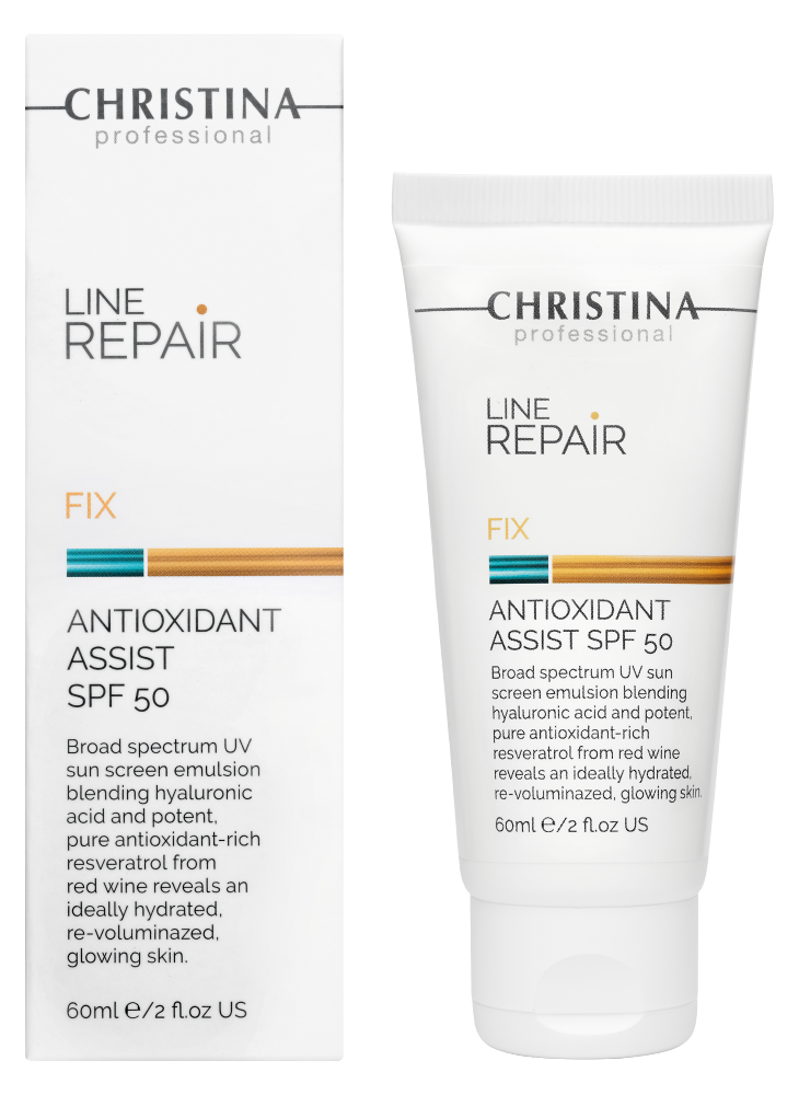 Christina Cosmetics Line Repair Fix Antioxidant Assist SPF-50 Verpackung
