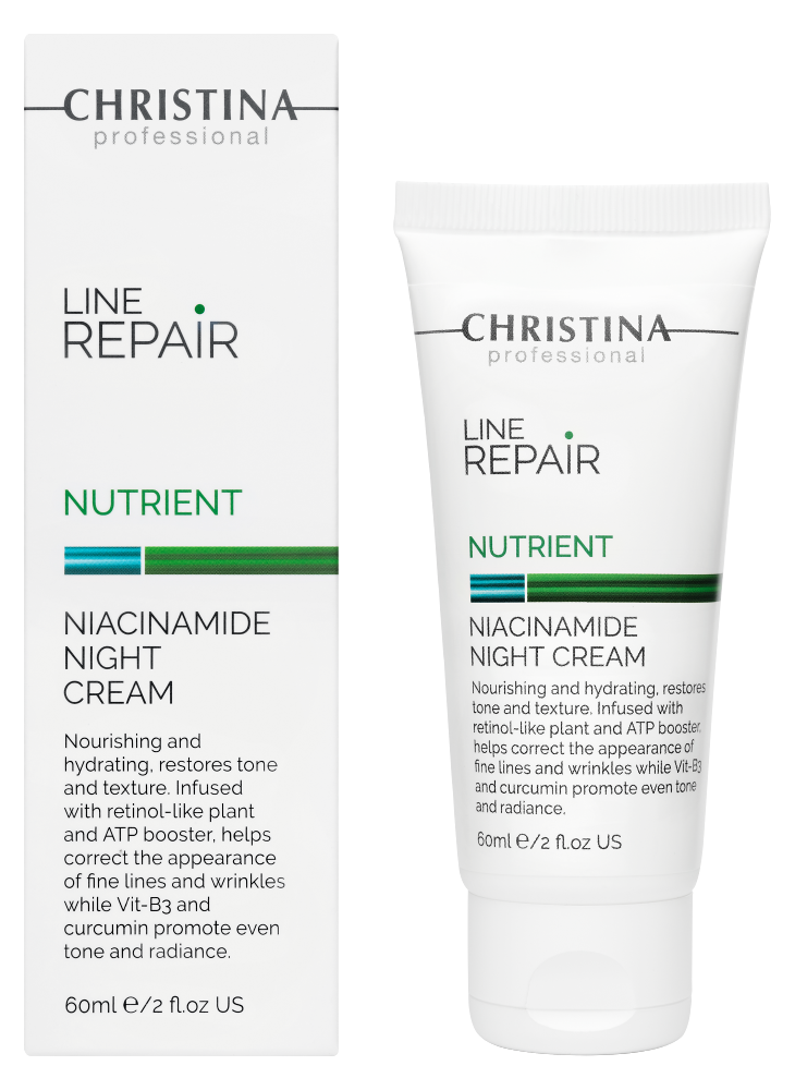 Christina Cosmetics Line Repair Nutrient Niacinamide Night Cream Verpackung