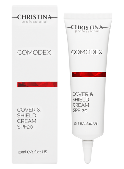 Comodex Cover & Shield Cream Verpackung