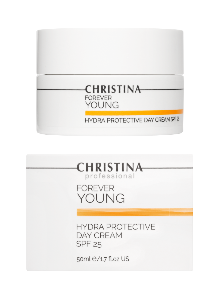Christina Cosmetics Forever Young Hydra Protective Day Cream spf 25 Verpackung