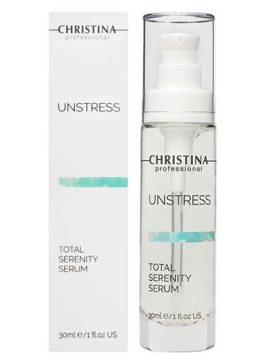 Christina Cosmetics Unstress Total Serenity Serum Verpackung