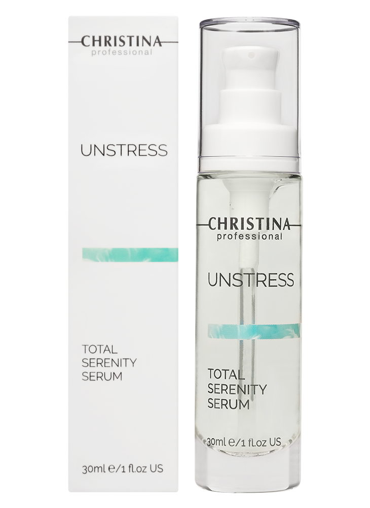 Christina Cosmetics Unstress Total Serenity Serum Verpackung