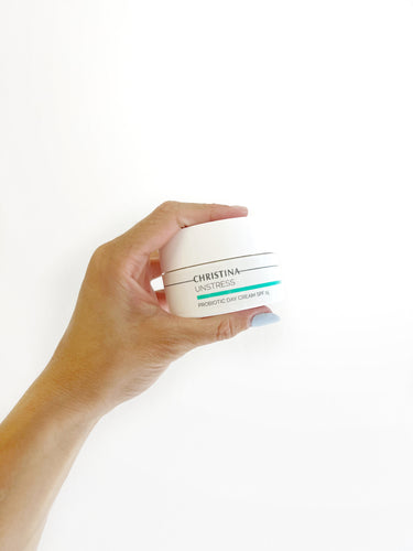 Christina Cosmetics Unstress Probiotic Day Cream SPF 15 Artwork