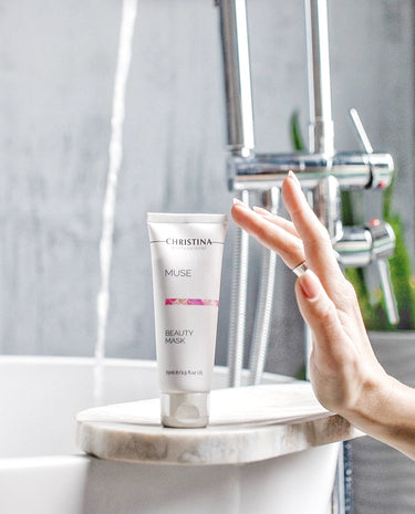 Christina Cosmetics Muse Beauty Mask Artwork