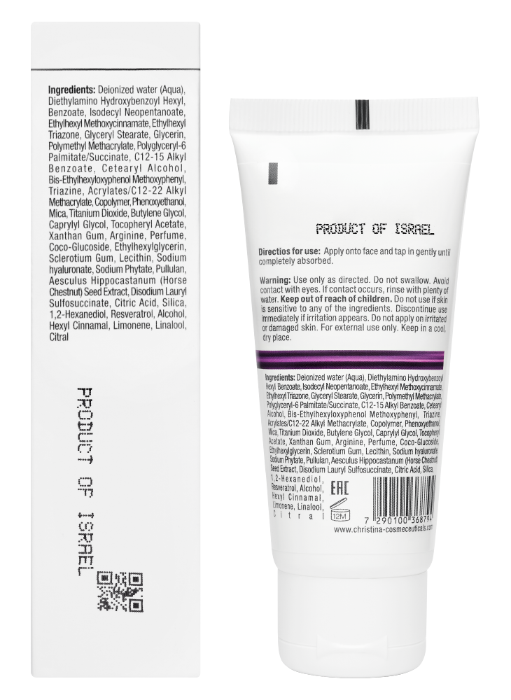 Christina Cosmetics Christina Cosmetics Line Repair Firm Daytime Guard SPF 50 Rückseite