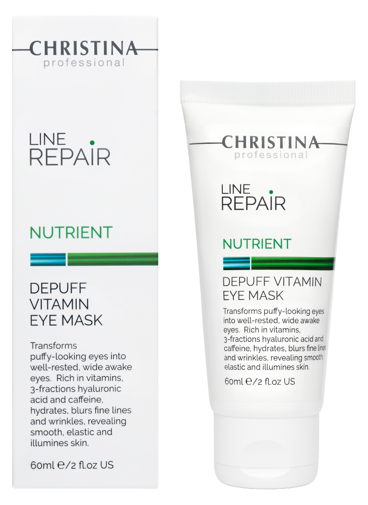Christina Cosmetics Line Repair Nutrient Depuff Vitamin Eye Mask Verpackung