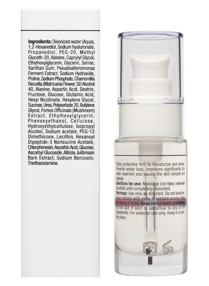 Comodex Hydrate & Restore Serum Verpackung Hinten