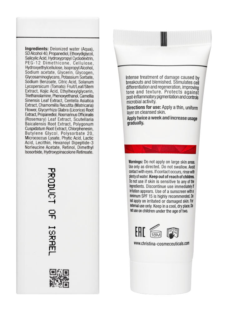 Comodex Renew & Repair Night Treatment Verpackung Hinten