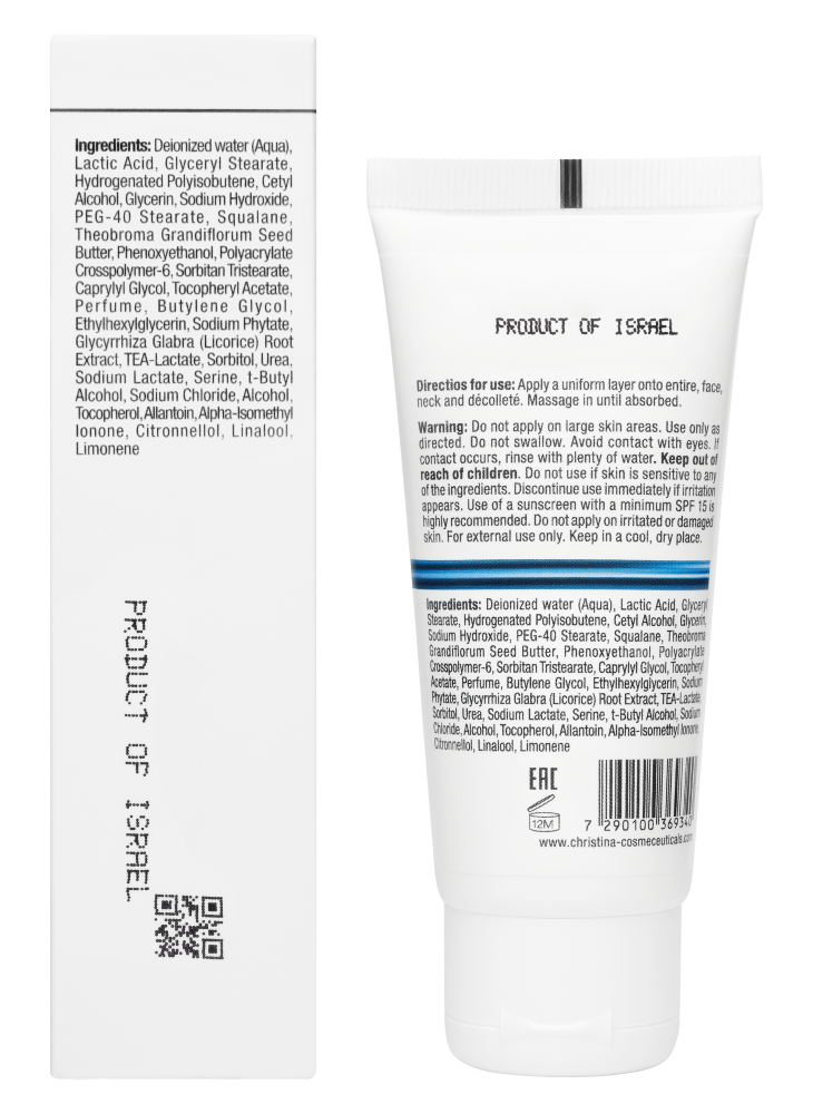 Christina Cosmetics Line Repair Hydra Lactic Night Repair Rückseite