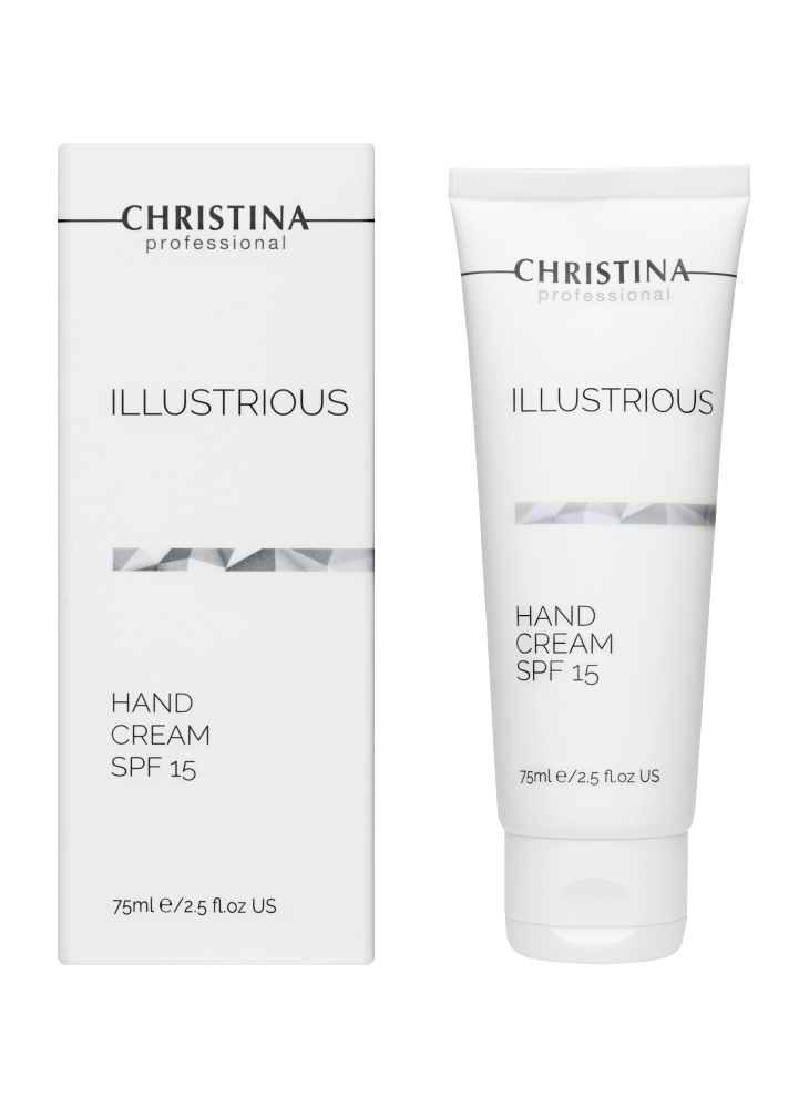 Christina Cosmetics Illustrious Hand Cream SPF 15 Verpackung
