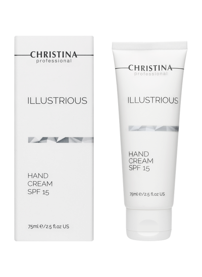 Christina Cosmetics Illustrious Hand Cream SPF 15 Verpackung