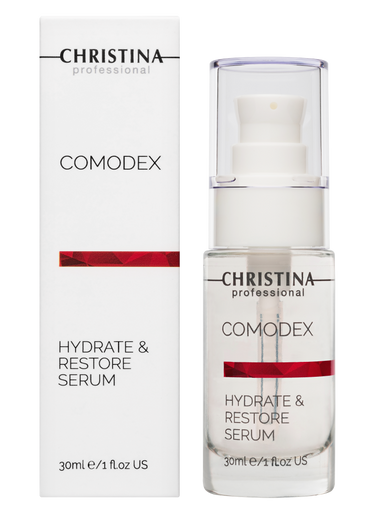 Comodex Hydrate & Restore Serum Verpackung