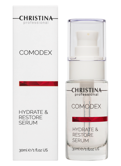 Comodex Hydrate & Restore Serum Verpackung