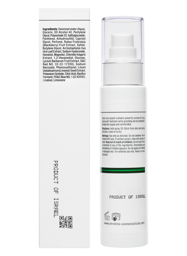 Christina Cosmetics Line Repair Nutrient Superfood Aqua Mist Rückseite