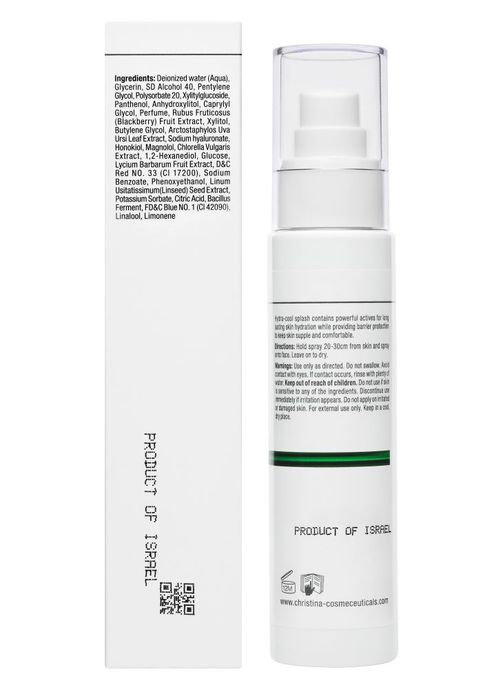 Christina Cosmetics Line Repair Nutrient Superfood Aqua Mist Rückseite