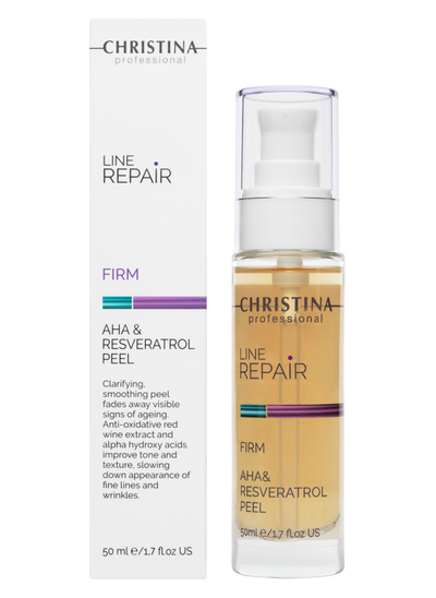 Christina Cosmetics Line Repair Firm - AHA & Resveratrol Peel Verpackung
