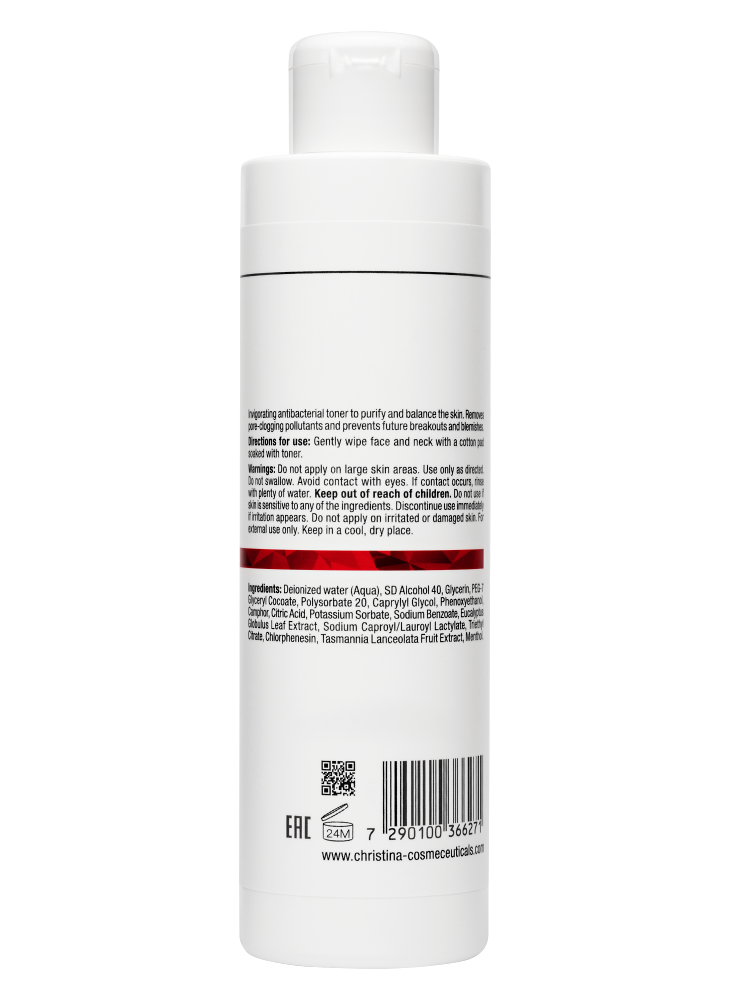 Comodex Purify & Balance Toner Verpackung