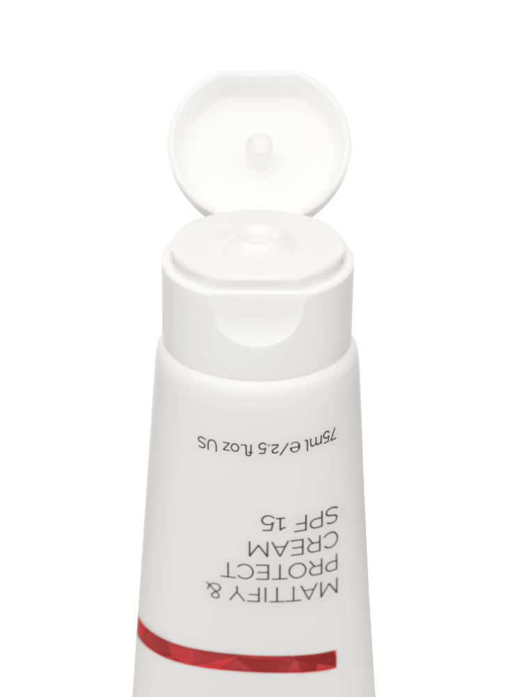 Comodex Mattify & Protect Cream SPF 15 Öffnung